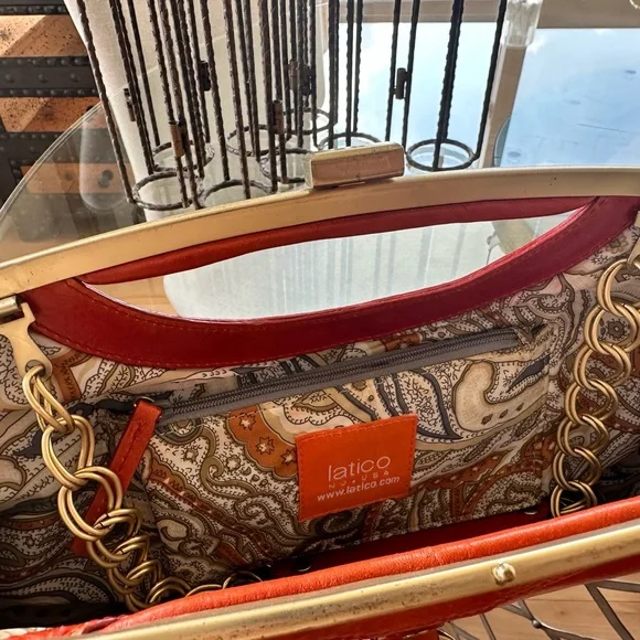Stylish Latico NJ Orange
Real Leather Clutch - Picture 2 of 15